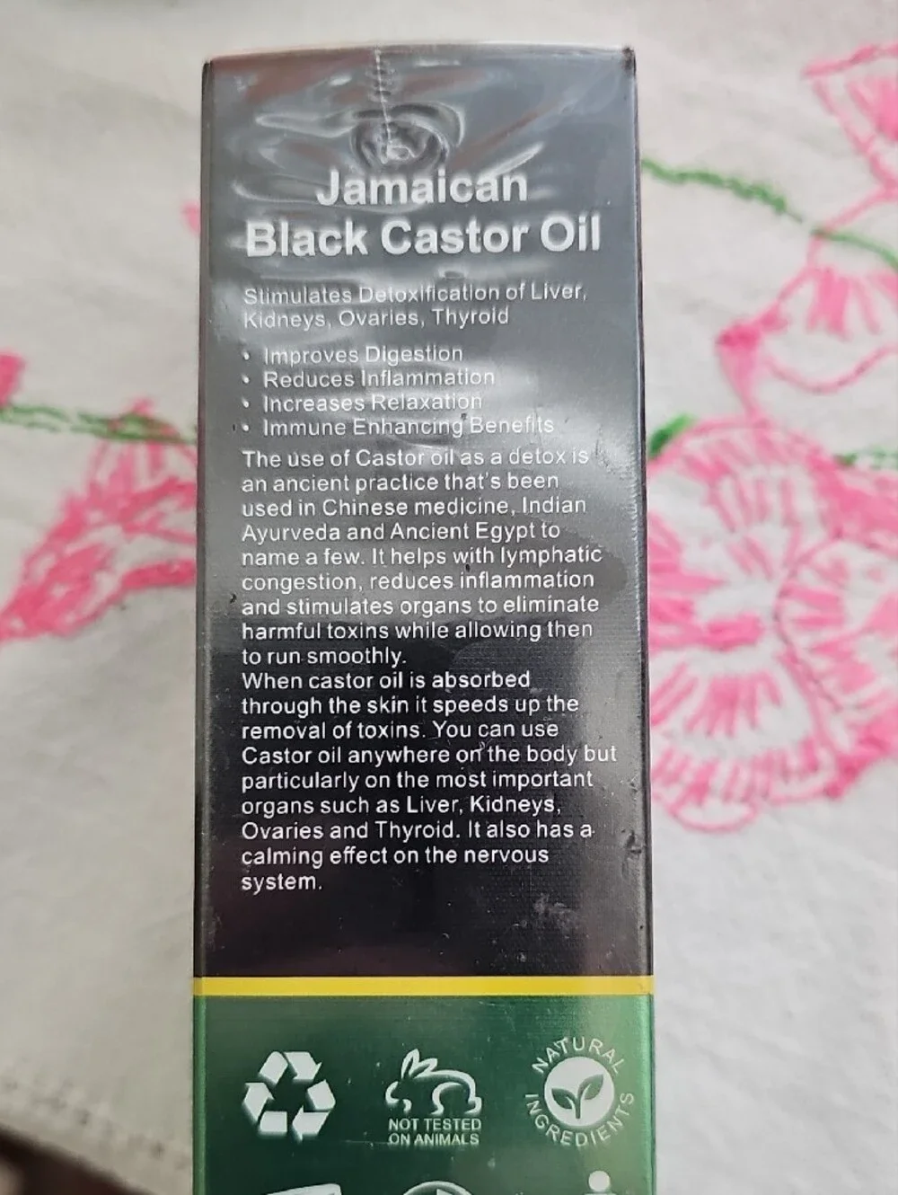 Jamaican Black Castor Oil - Black & Green